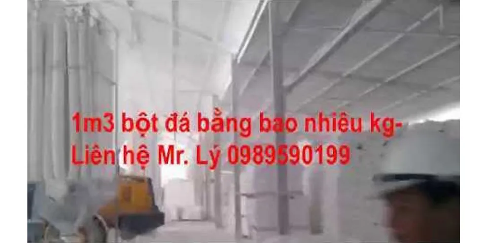 1 M3 Nước Bằng Bao Nhieu Kg