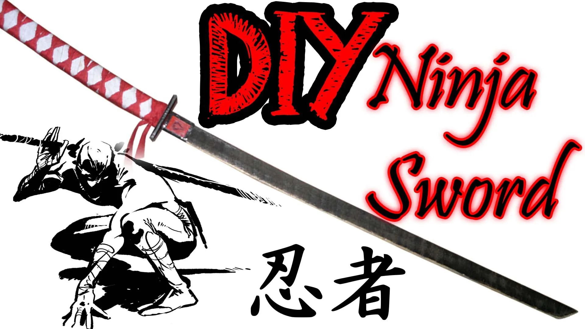 Cách làm chuôi kiếm ninja thực thụ - Hình 1