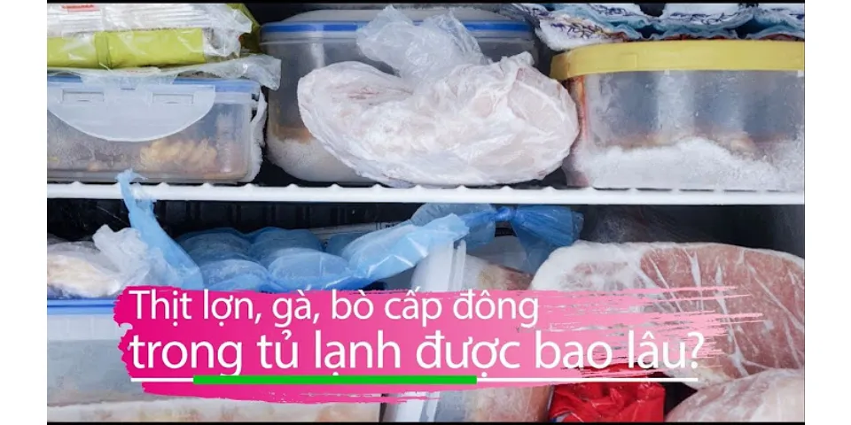 cách bảo quản gan lợn trong tủ lạnh